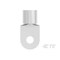 Te Connectivity Ring Terminal, 3/8 in Stud Size, 3/0 AWG, Bare Insulated 321875 - alternate 4